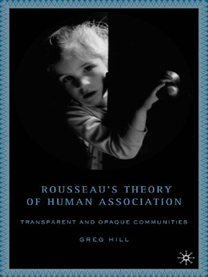 cover image of Rousseau's Theory of Human Association